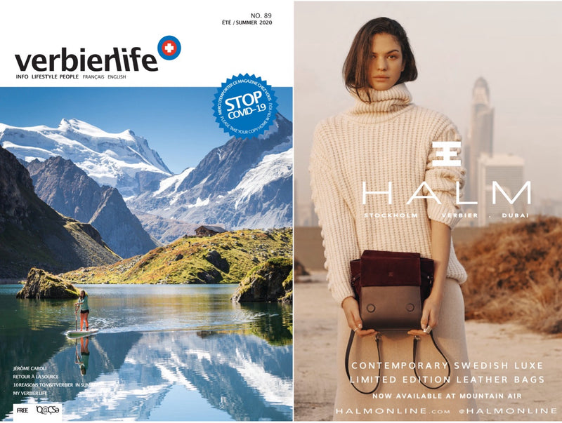 HALM Luxury Handbags featured in VERBIER LIFE